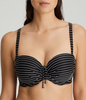 bikini-bandeau-sherry-negro-4000217-primadonna-swim-perfil