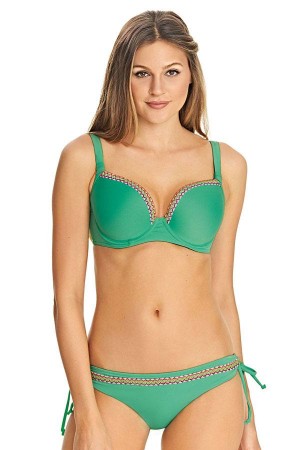 Bikini coleccion Deco Swim 3284 verde con aros de Freya