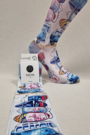 calcetines-de-hombre-cotton-drytough-estampado-furgo-y-surf-color-azul-sacha-sa2209m-35