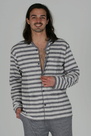 pijama-hombre-invierno-rayas-gris-botones-pettrus-5620