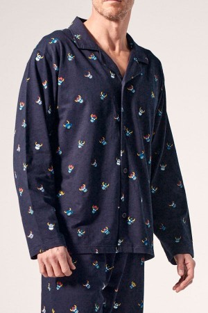pijama-hombre-invierno-kukuxumusu-facebull-azul-oscuro-5327