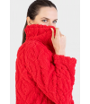 bata-larga-invierno-mujer-rojo-relieve-rombos-botones-massana-L736232-299
