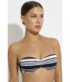 bikini-mujer-selmark-mare-bandeau-negro-blanco-vintage-rayas-BH516B.