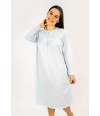 camisa-camisola-mujer-invierno-liso-azul-teresa-21127