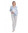 pijama-mujer-invierno-cremallera-rayas-corazon-azul-lohe-1570