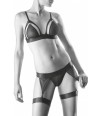Trikini sexy conjunto transparencias Aubade lingerie