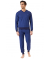 pijama-invierno-largo-hombre-punto-corbatero-azul-marino-lohe-Y235191