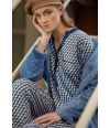 pijama-invierno-largo-mujer-lohe-azul-estampado-rombos-Y231133