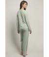 pijama-invierno-mujer-selmark-liso-terciopelo-homewear-selmark-verde-P6273