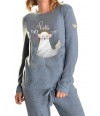 pijama-largo-invierno-mujer-privata-foca-pompones-gris-estampada-prp2023