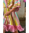 vestido-playero-mujer-verano-vacanze-italiane-rayas-multicolor-flecos-pompon-cinturon-VI23-013