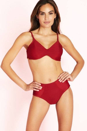 bikini-mujer-liso-selmark-mare-copa-entera-reductor-rojo-BF021