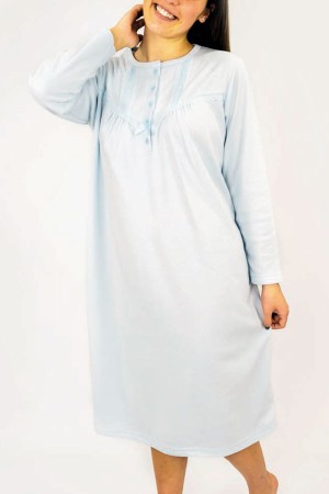 camisa-camisola-mujer-invierno-liso-azul-teresa-21127