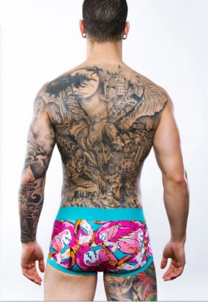 Boxer Discover Underwear Flamencos