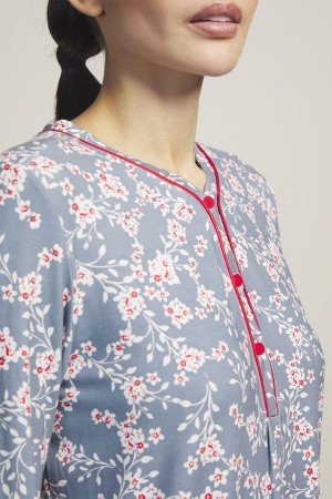 pijama-invierno-mujer-manga-larga-azul-estampado-flores-homewear-selmark-P6673-006