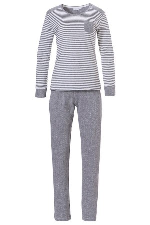 Pijama de algodón gris juvenil de Pastunette