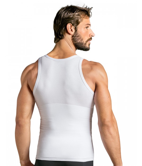 Reduce cintura vientre abdomen y protege la espalda con esta camiseta reductora Leo