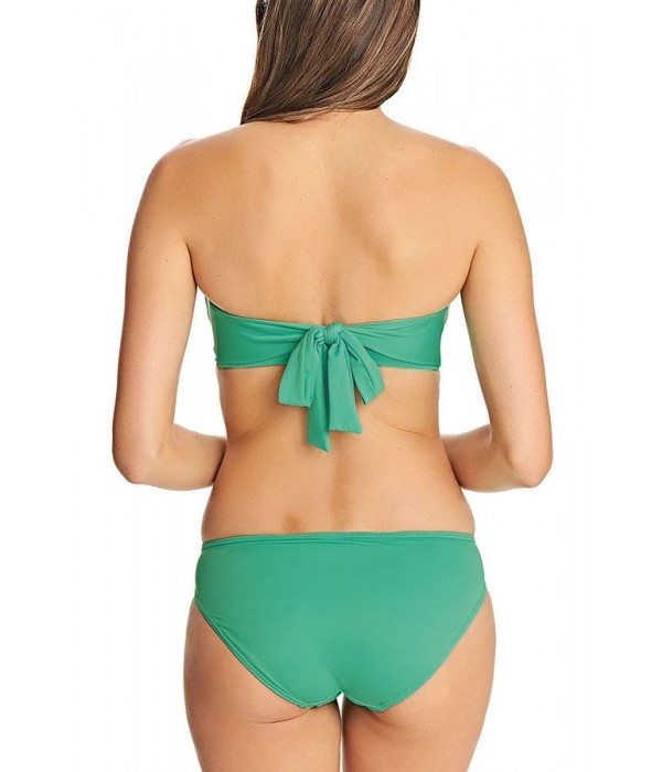 Bikini bandeau verde coleccion Deco Swim 3872