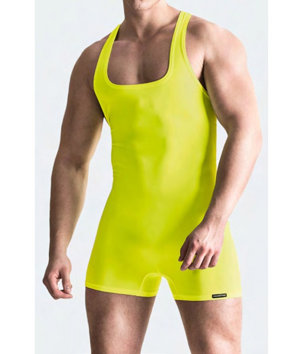 Body Sport MAnstore M200 en color amarillo fosforito dancewear gogos matinee