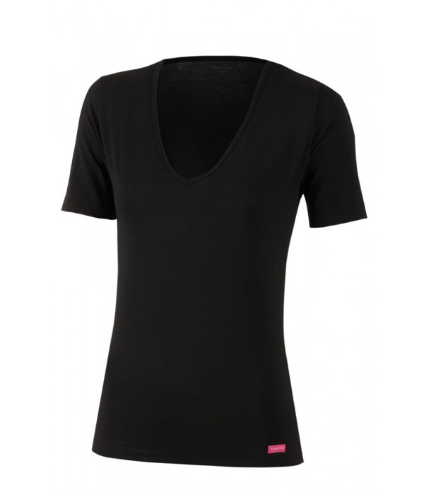 camiseta-termica-negra-mujer-manga-corta-impetus-8351606