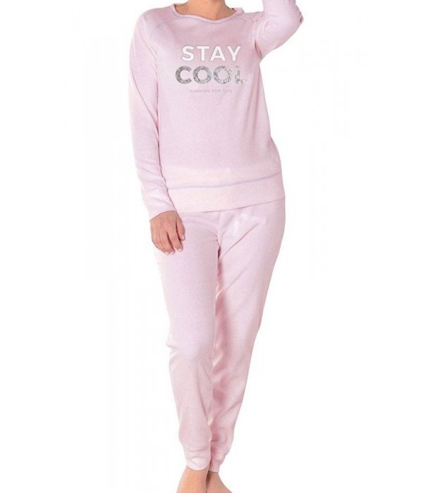 pijama-largo-invierno-mujer-rosa-micropolar-stay-cool-prp2025